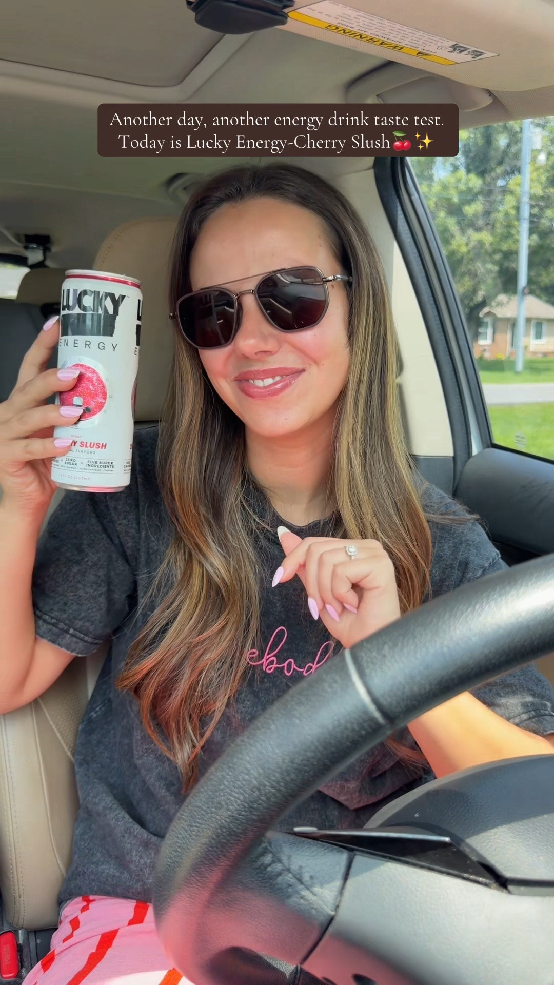 Energy drink taste test 💖🍒