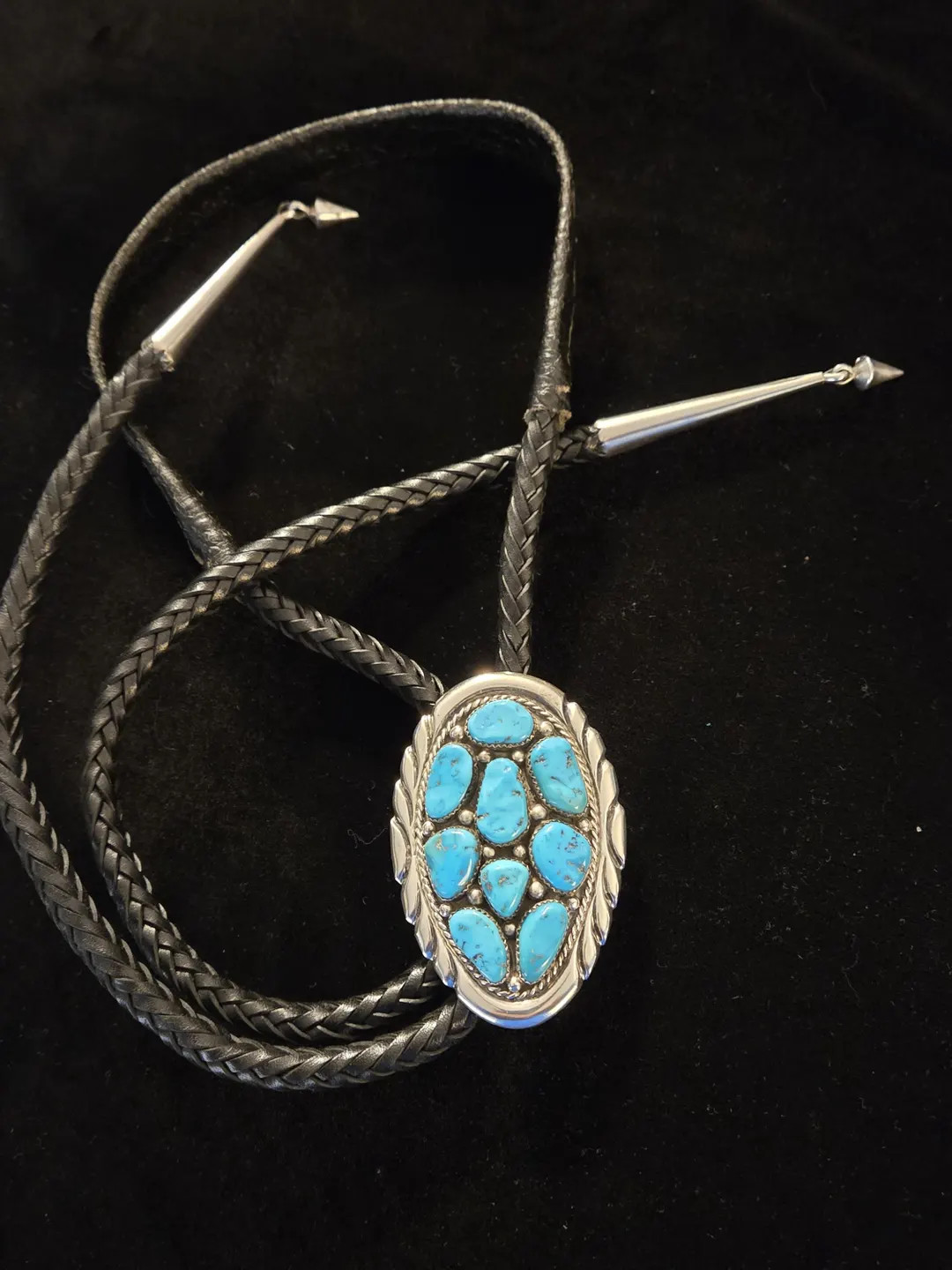 Turquoise Cluster Bolo - Etsy | Etsy (US)