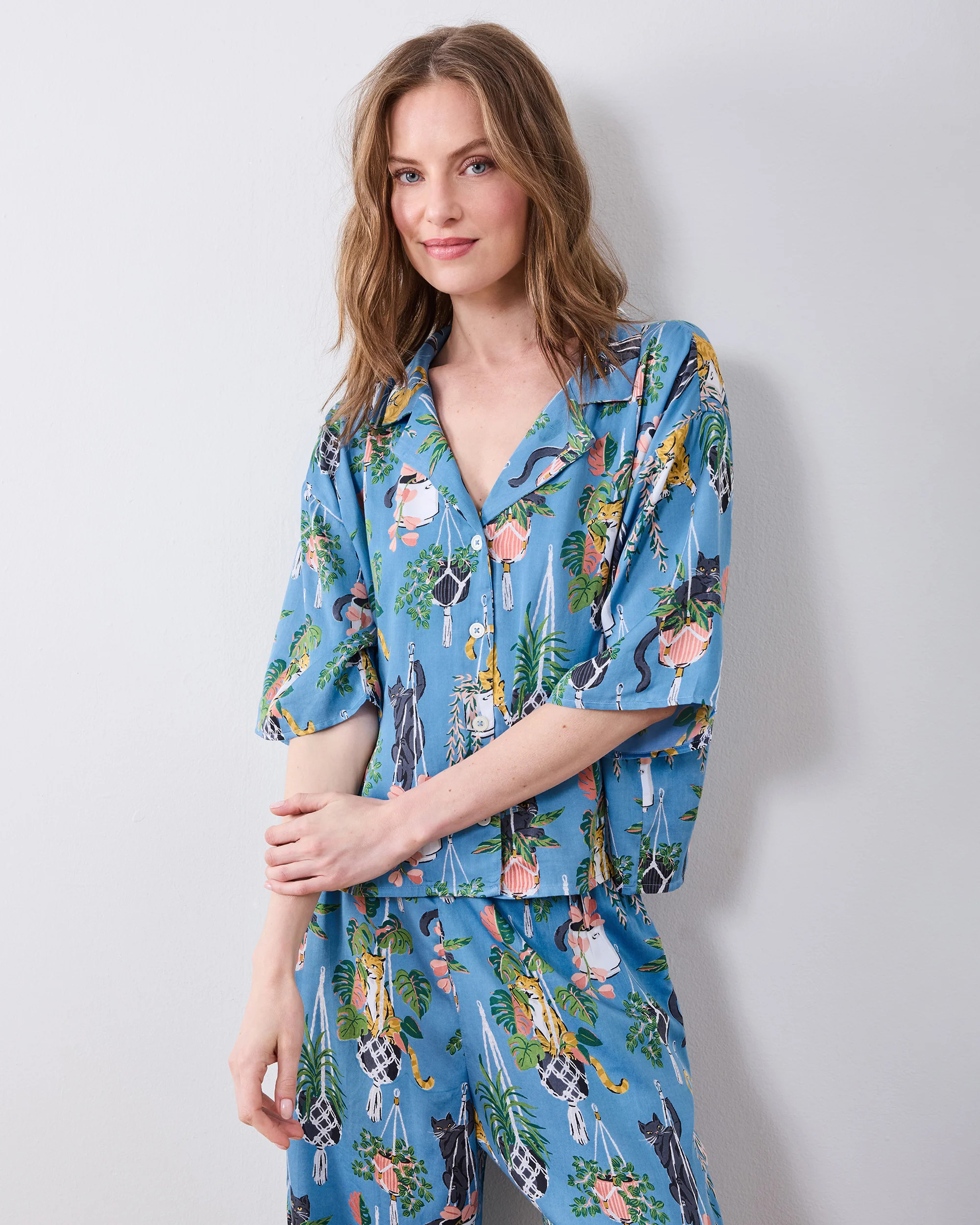 Macrame Mischief - Eco Satin Wildest Dreams Set - Slate Blue | Printfresh