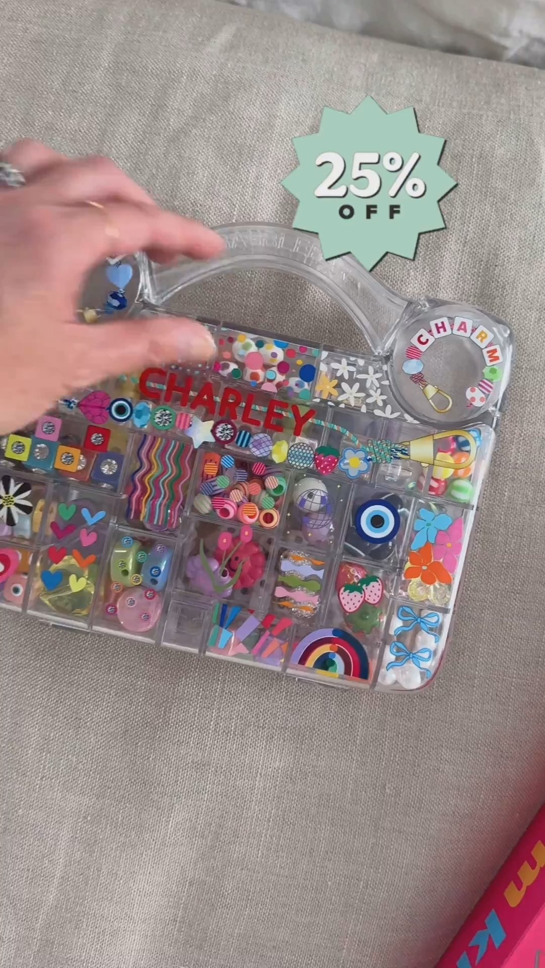 Last call for 25% off custom bead kits! These were a huge hit with my nieces last year. Great gift idea for a range of ages who enjoy crafts. They have bracelet, bag charm and shoe lace kits to choose from. 

girls gift idea 

#LTKGiftGuide #LTKSaleAlert #LTKFindsUnder100