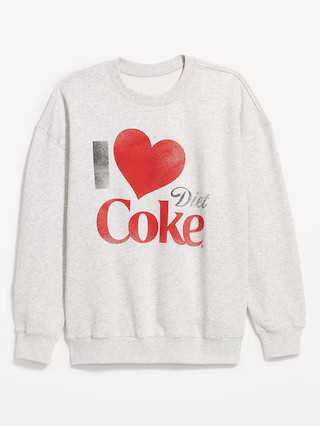 Diet Coke® SoComfy Oversized Sweatshirt | Old Navy (US)