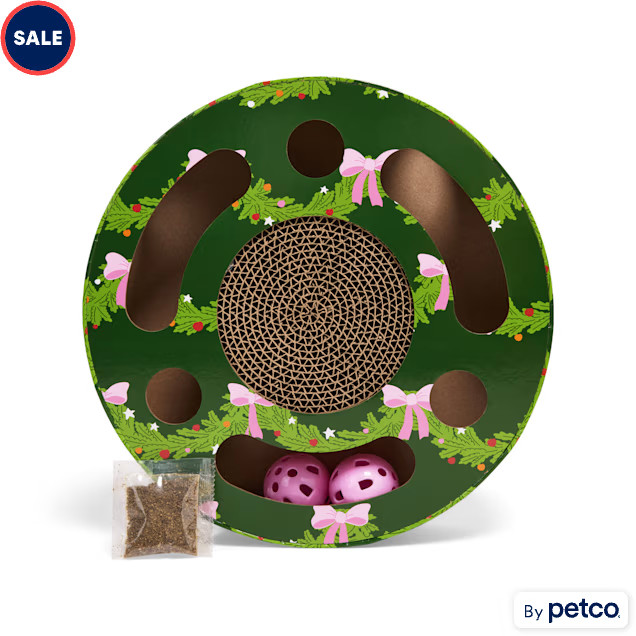 Merry Makings Cat Scratcher Rattle Ball Game, Large | Petco