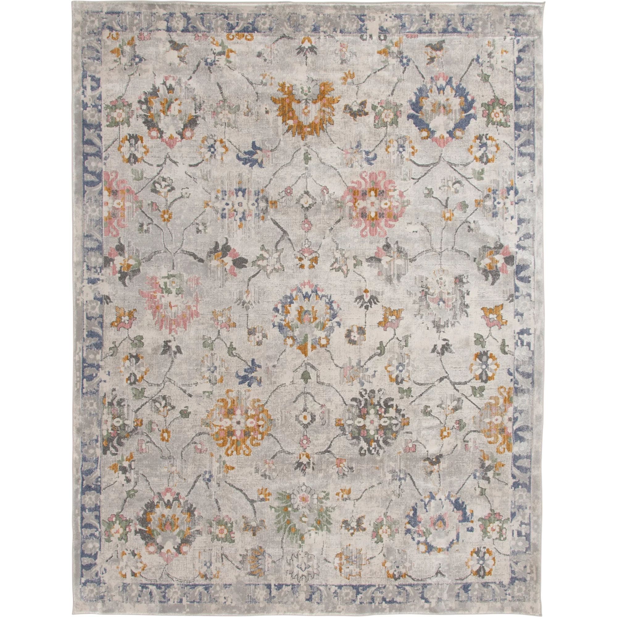 Better Homes & Gardens 8' x 10' Persian Blooms Indoor Area Rug | Walmart (US)