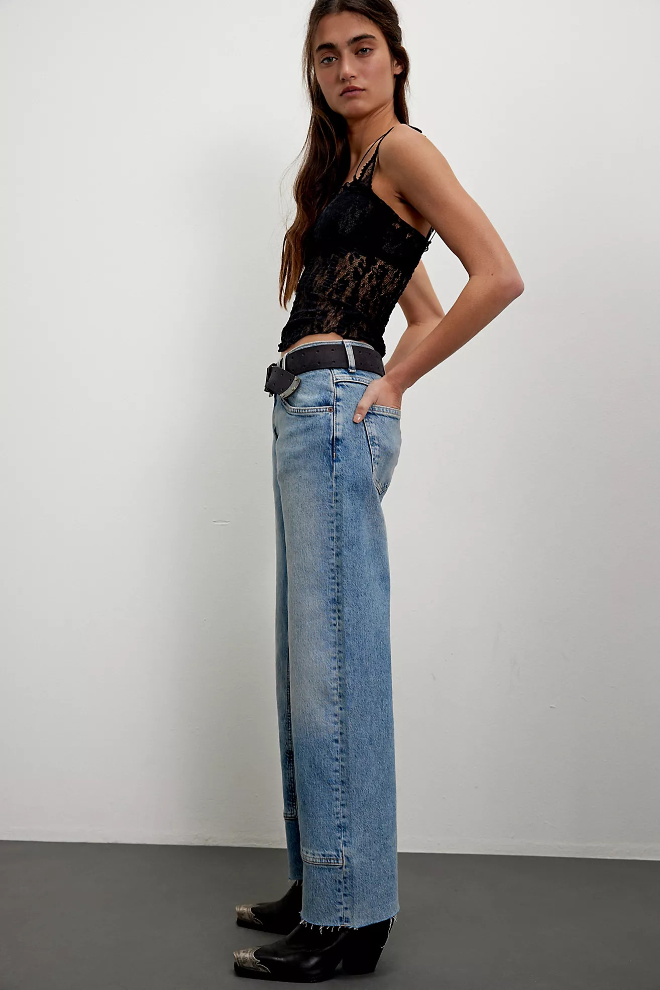 We The Free Risk Taker Mid-Rise Jeans | Free People (Global - UK&FR Excluded)