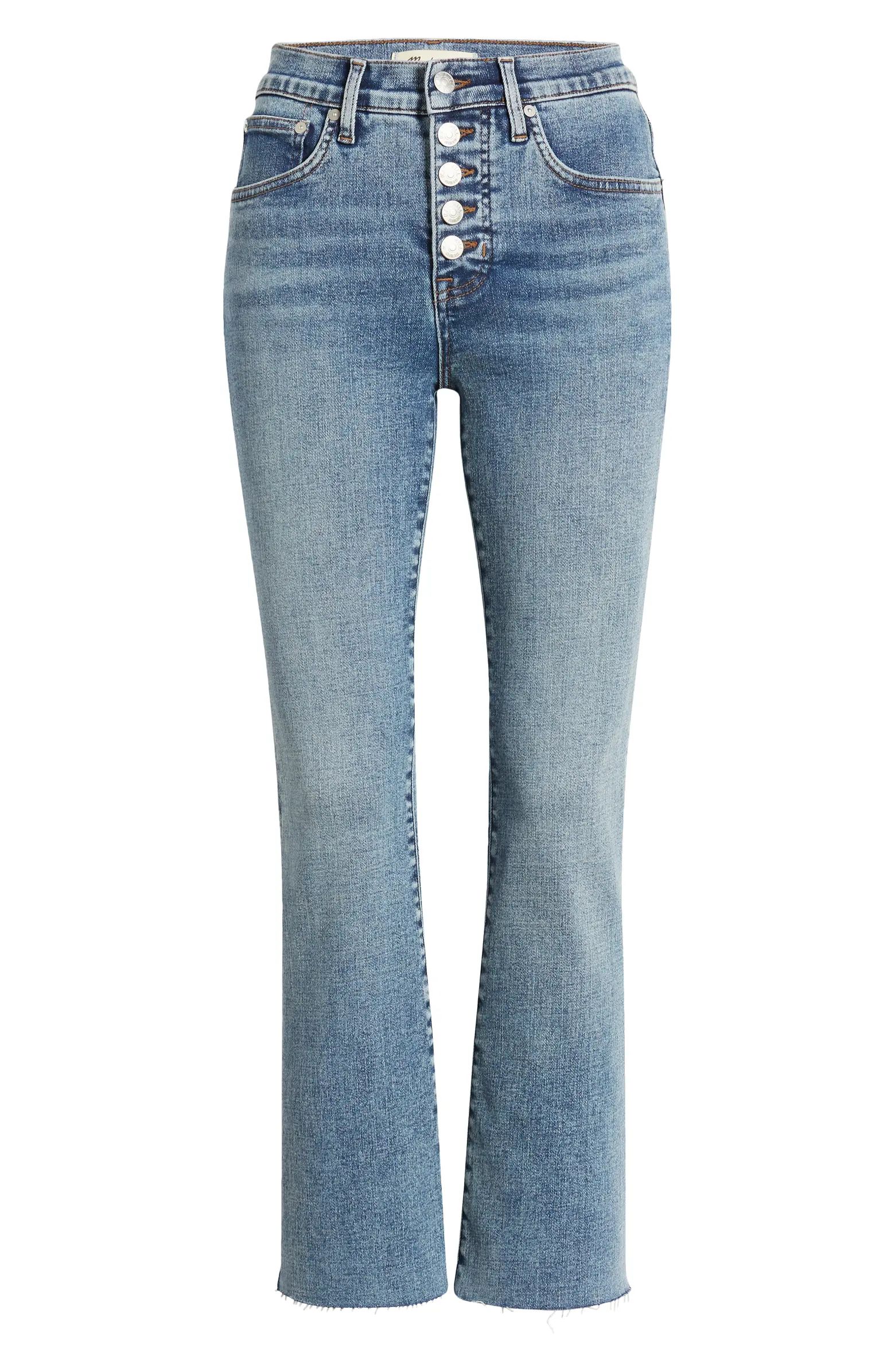 Madewell Kick Out Crop Jeans | Nordstrom | Nordstrom