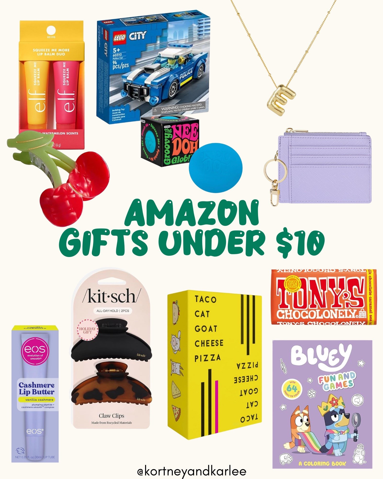 Amazon Gifts Under $10!

Kortney and Karlee | #kortneyandkarlee #LTKfindsunder50 #LTKfindsunder100 #LTKtravel 