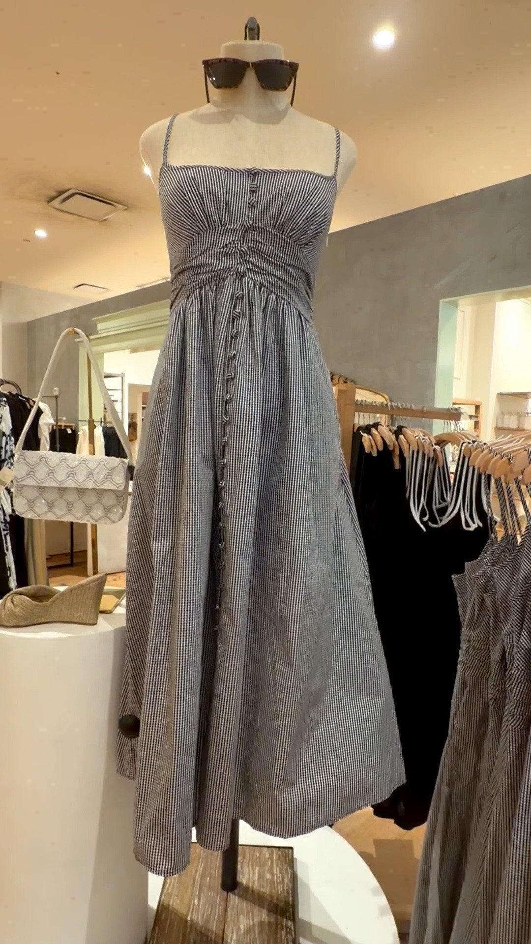 Katerina is a catch: This swoon-worthy, bestselling silhouette adorned with a square neckline, an accentuated waist, and buttons that cascade down the front for added everyday allure.
Midi dress, gingham dress

#LTKOver40 #LTKTravel #LTKootd
