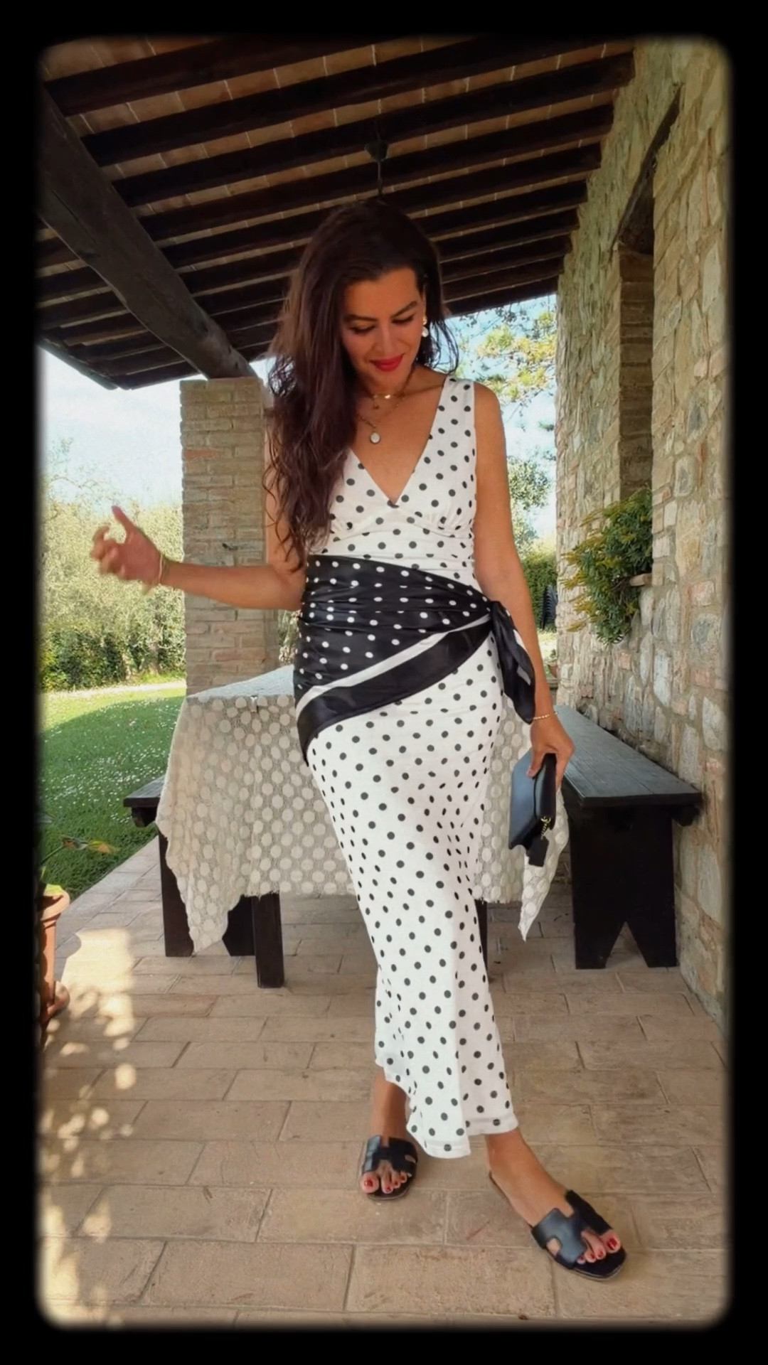 Size Small in dress. M in denim jacket. Shoes are tts. Size L in button down, so I can wear it as a vover up.
Lipstick is ruby woo w/ brick lipliner. 
Dress ya very affordable and fully lined. I am wearing nude seamless underwear also. You can wear a bra. I am wearing nippies
Dress comes in lots of colors 
Great for travel, vacation outfits beach, resort wear 2026, date night outfits, spring outfits 2026, spring dresses, polka dot dress, cocktail dress, wedding guest dress, 

#LTKMothersDay #LTKootd #LTKBeauty