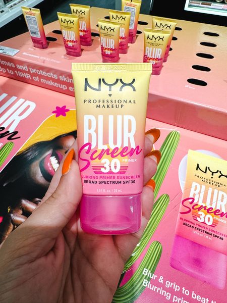 NYX Blur Screen makeup primer is the must use this season this summer to keep your skin safe 

Makeup 
Makeup routine 
Makeup products 
Vacation must haves 

#LTKbeauty #LTKSeasonal #LTKfindsunder50