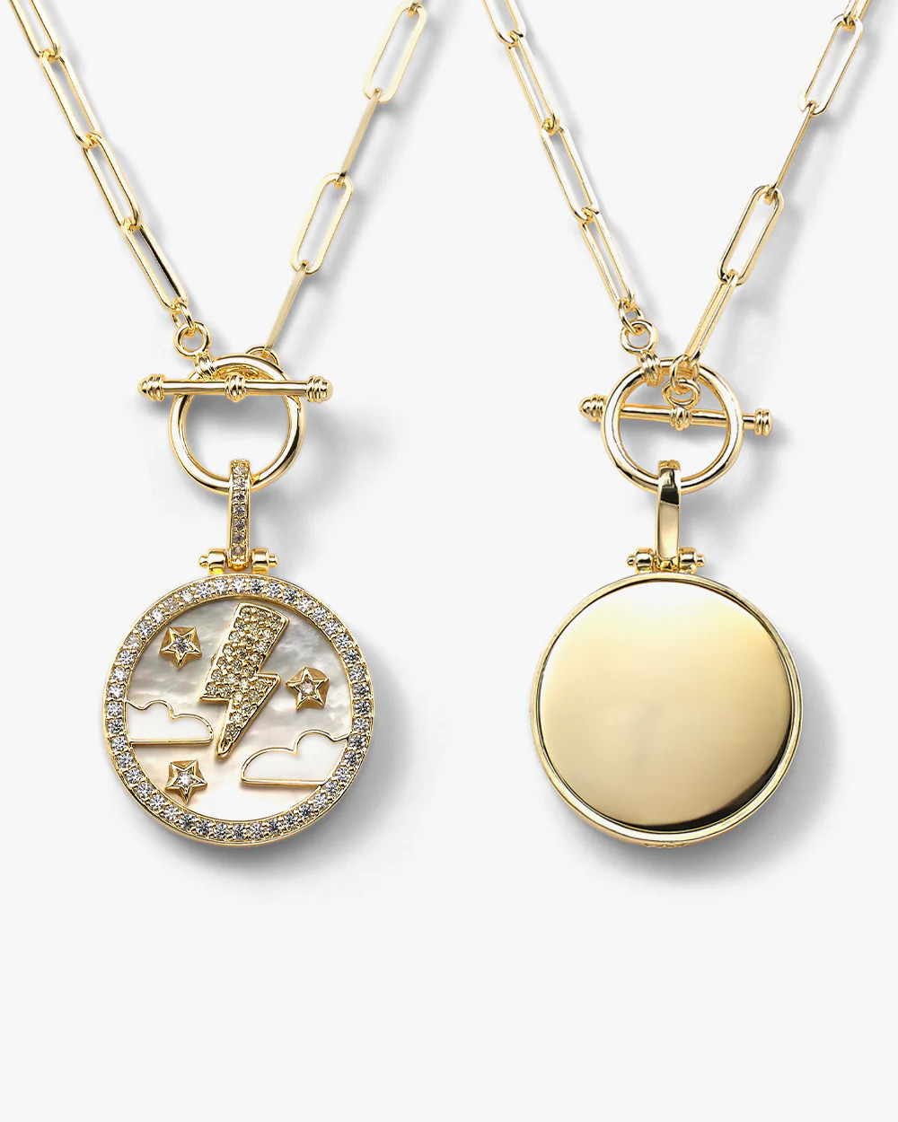 The Engravable Electric Medallion | Melinda Maria