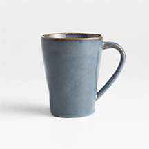 Marin 12-oz. Slate Blue Stoneware Mug + Reviews | Crate & Barrel | Crate & Barrel