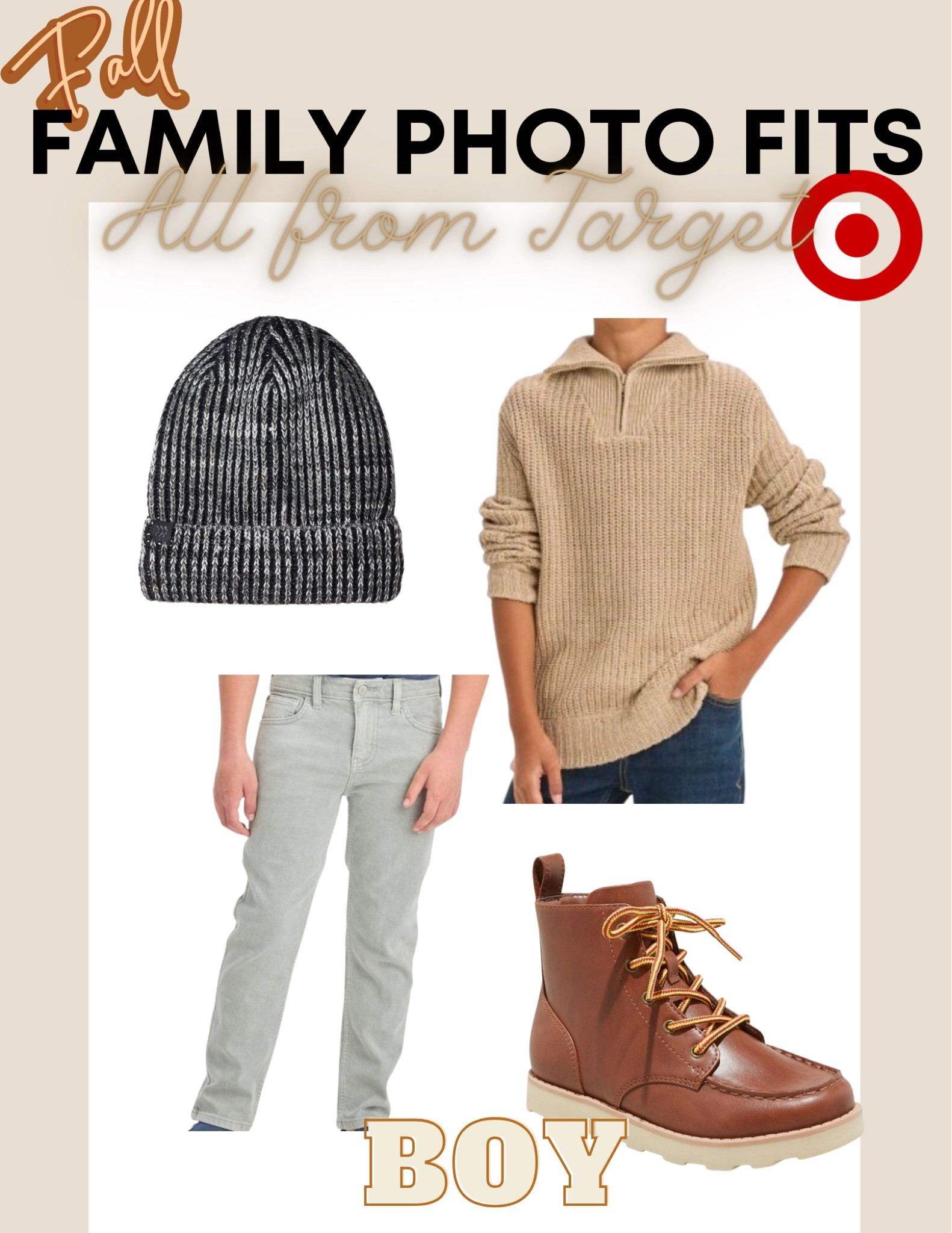Fall family photo outfits for son, exclusively from Target

#LTKSeasonal #LTKstyletip