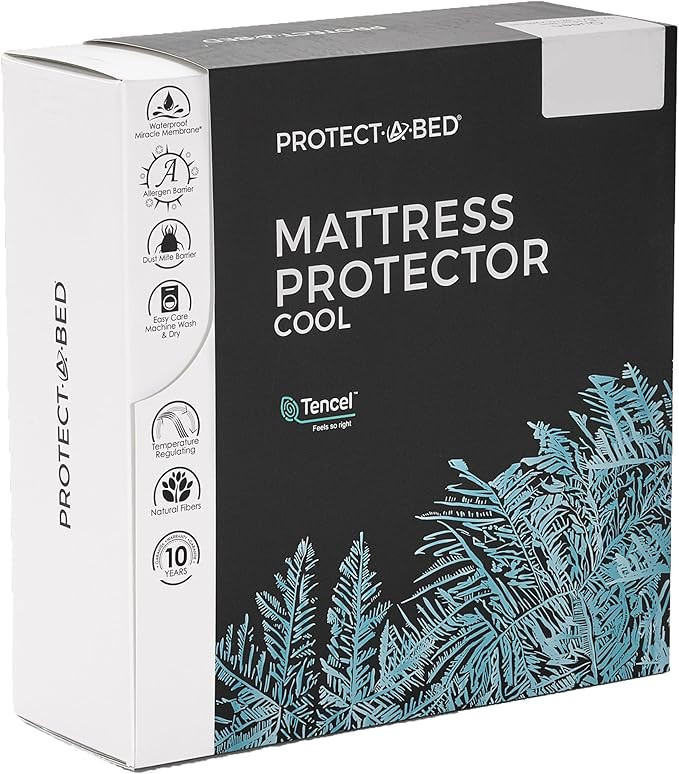 Protect-A-Bed Cool Waterproof Mattress Protector, King | Amazon (US)