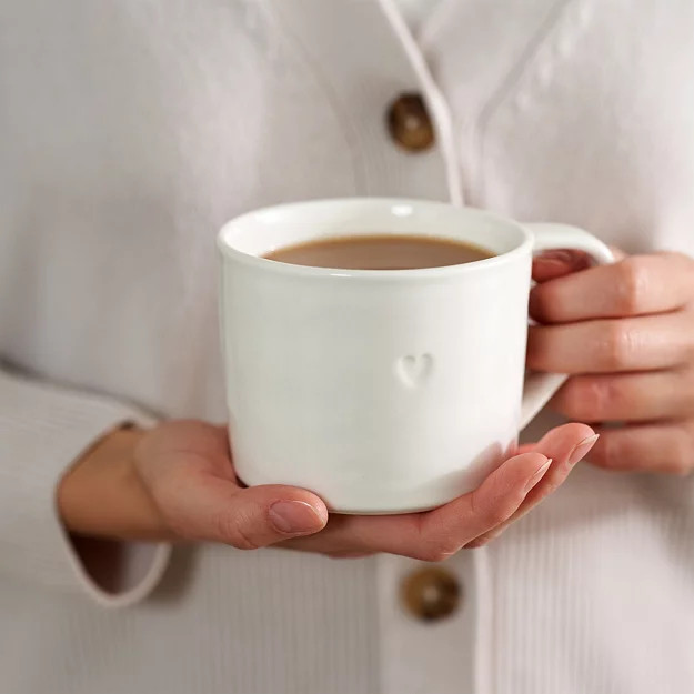 Burnham Heart Mug | The White Company UK & ROW