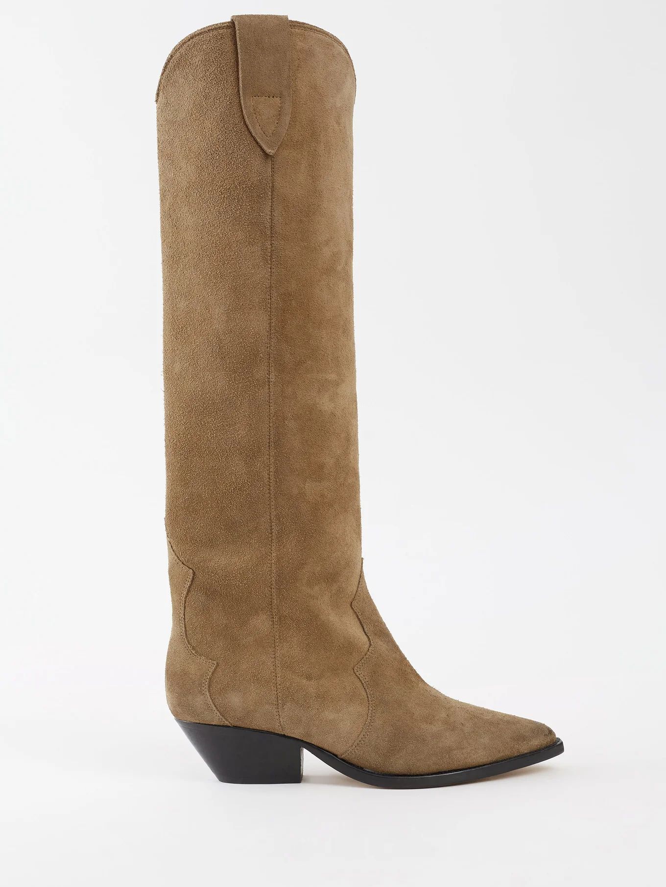 Denvee embroidered suede cowboy boots | Matches (US)