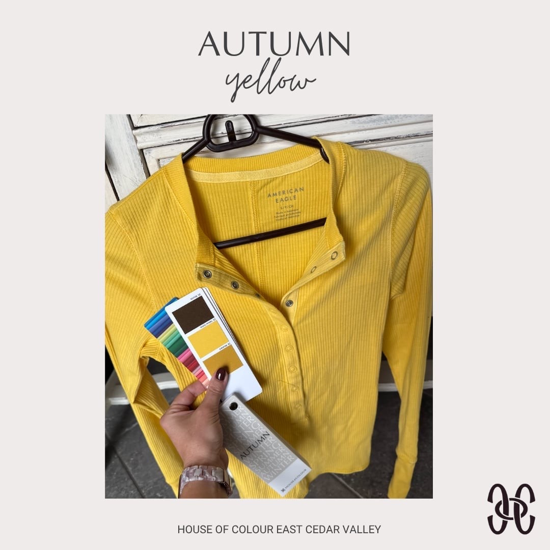 Gorgeous autumn color! Sits really close to yellow ochre. #hocautumn