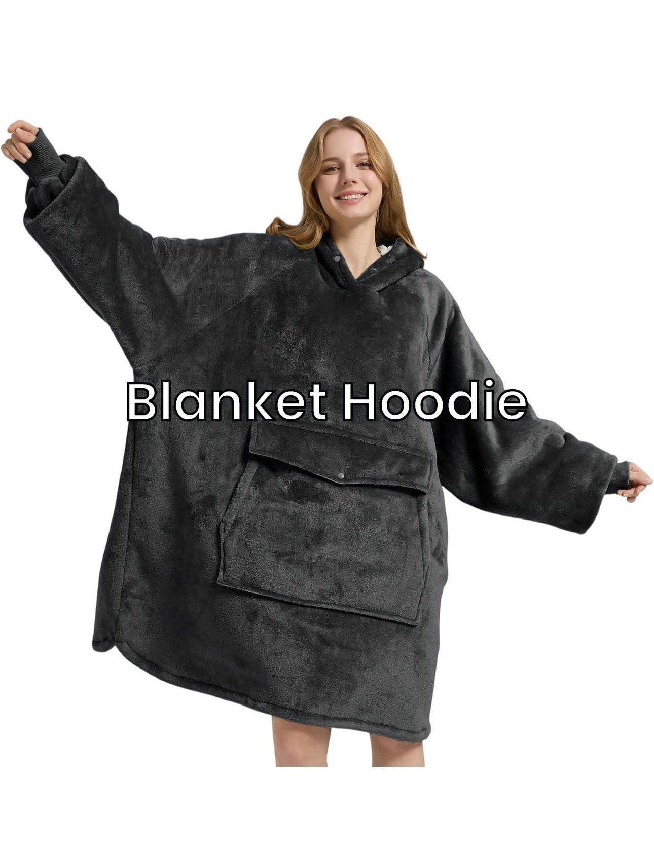 Blanket hoodie perfect for Holiday gifts this season! 

#LTKGiftGuide #LTKHoliday #LTKCyberWeek
