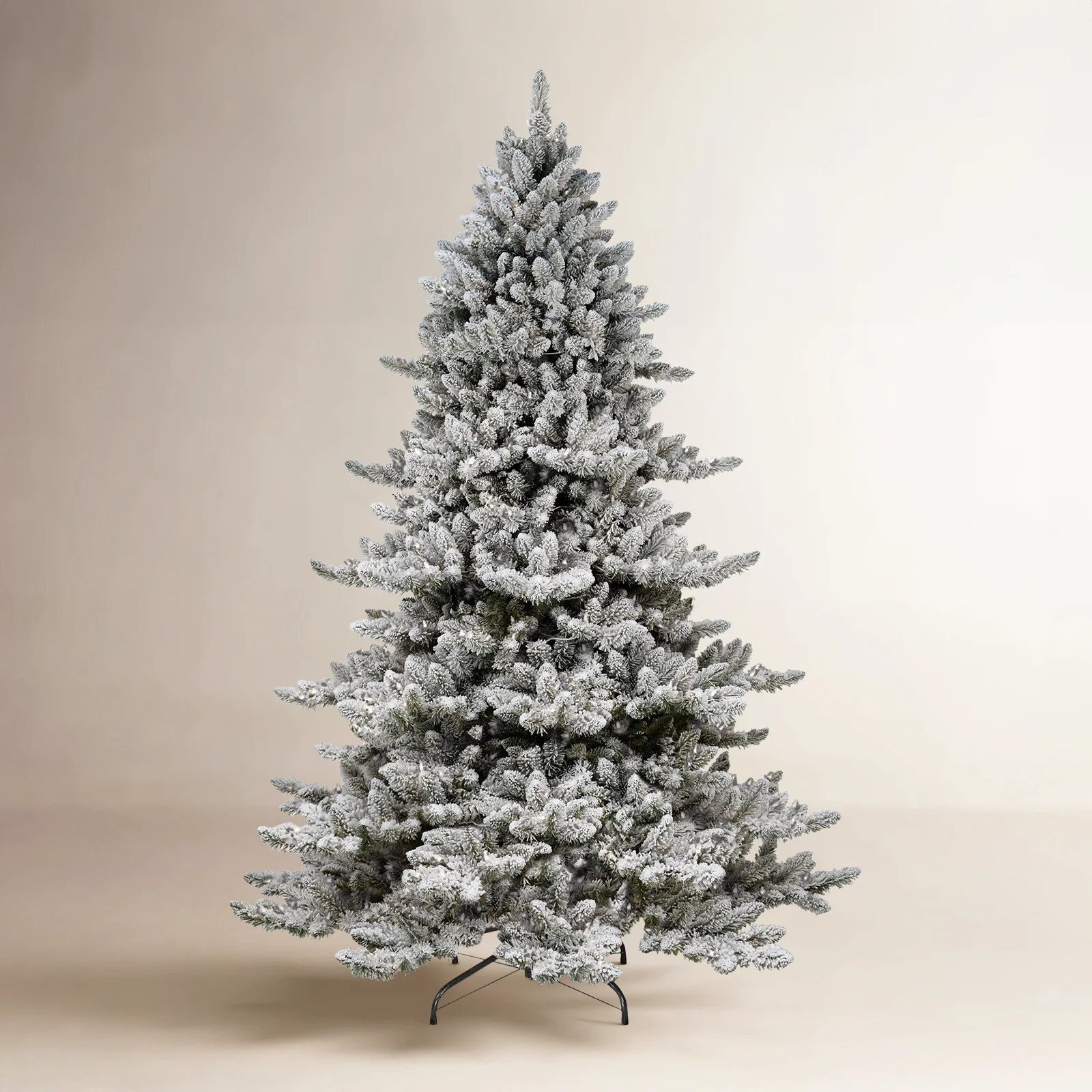 Frosted 7.5' Pre-Lit Spruce Christmas Tree | Birch Lane