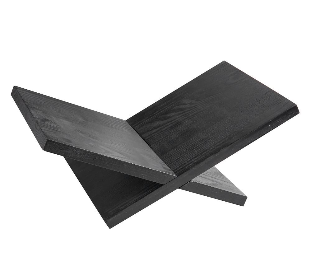 X Book Stand, Black | Pottery Barn (US)