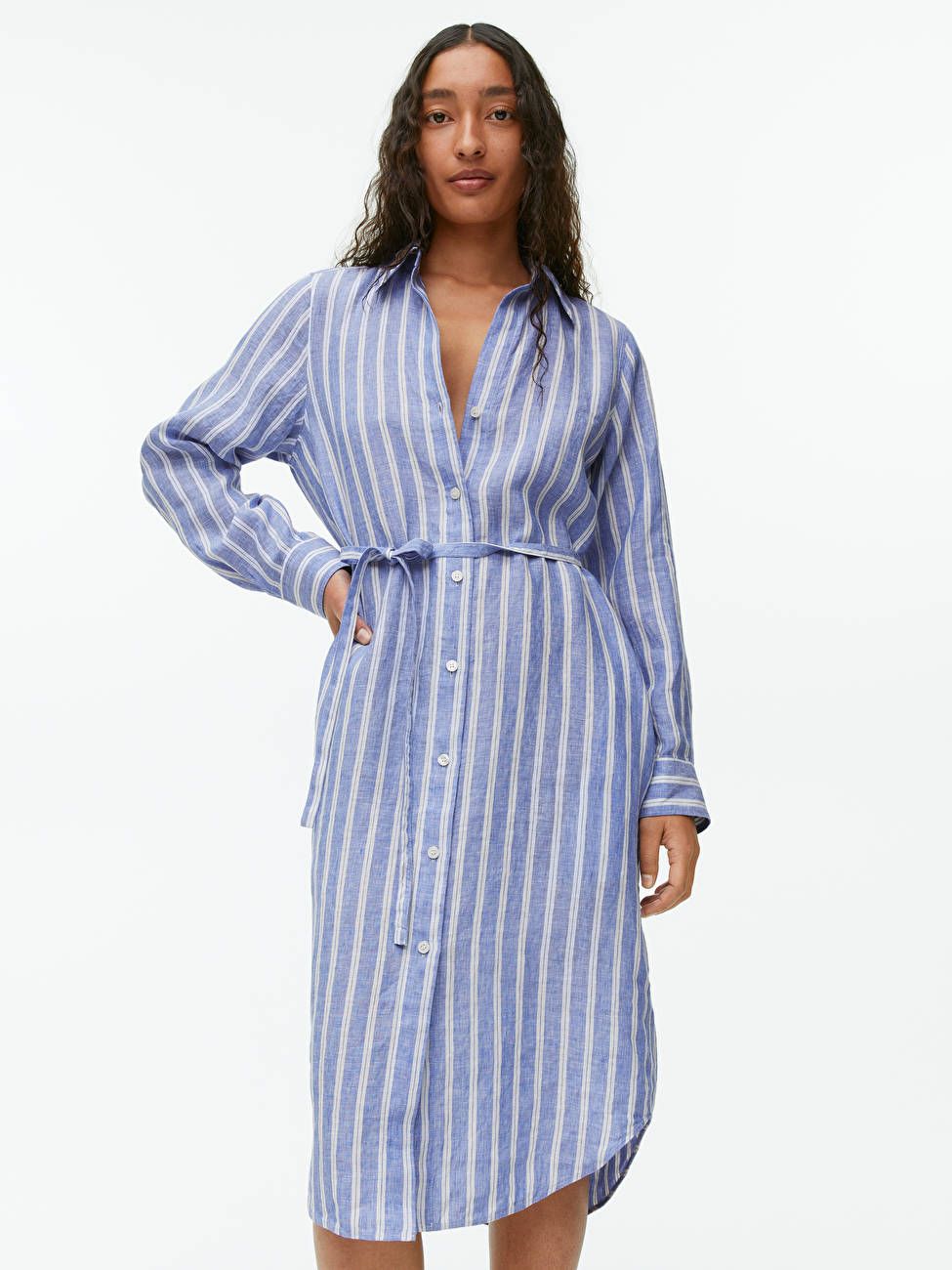 Linen Shirt Dress | ARKET (US&UK)