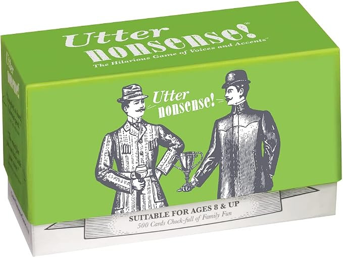 PlayMonster Utter Nonsense Family Edition - The Game of Funny Voices and Accents! Blue | Amazon (US)