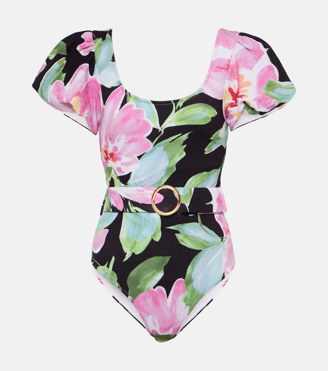 Jeanie floral belted swimsuit | Mytheresa (US/CA)