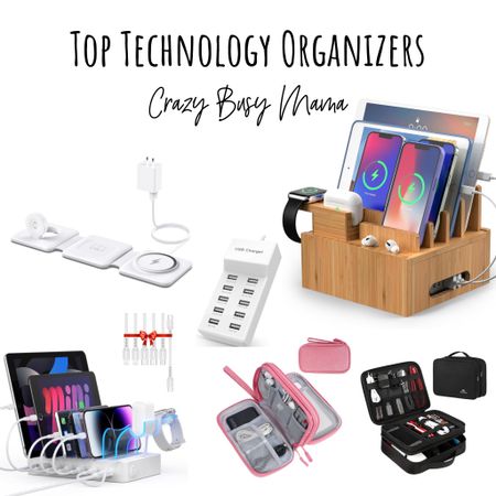 Technology chaos is the worst! These are perfect for keeping all that technology organized! A just for every #CrazyBusyMama 

#LTKhome #LTKfindsunder50 #LTKover40