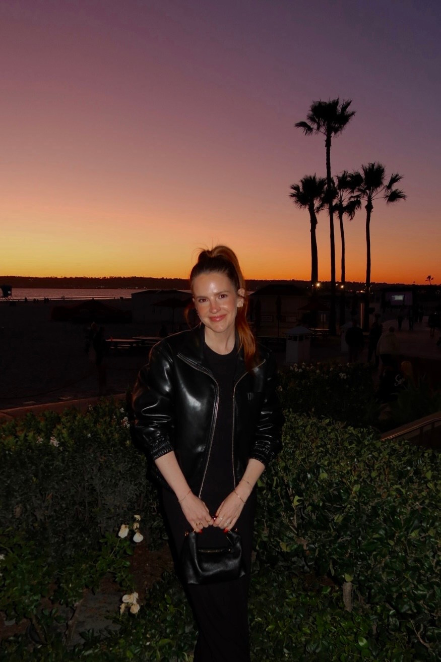 skims dress, Aritzia leather jacket, Amazon handbag 

#LTKdayinmylife #LTKootd