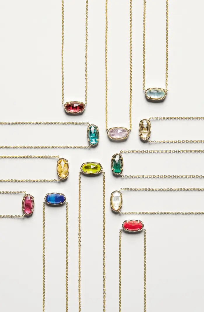 Elisa Birthstone Pendant Necklace | Nordstrom