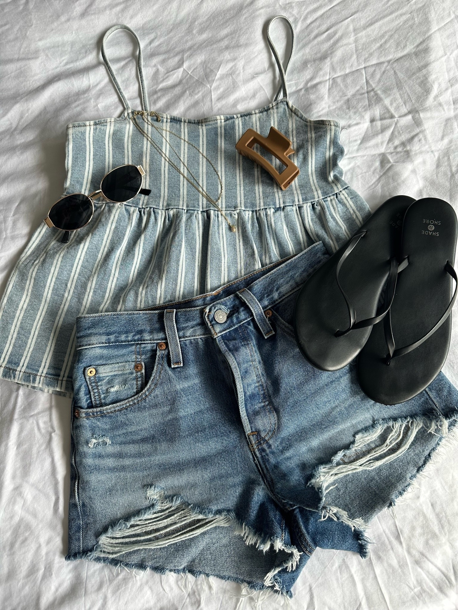 One of my new favorite go to summer outfits !! Mostly from @Target ! #summeroutfit #ootd #shorts #levis #vacationlook ☀️

#LTKootd #LTKdayinmylife #LTKgrwm