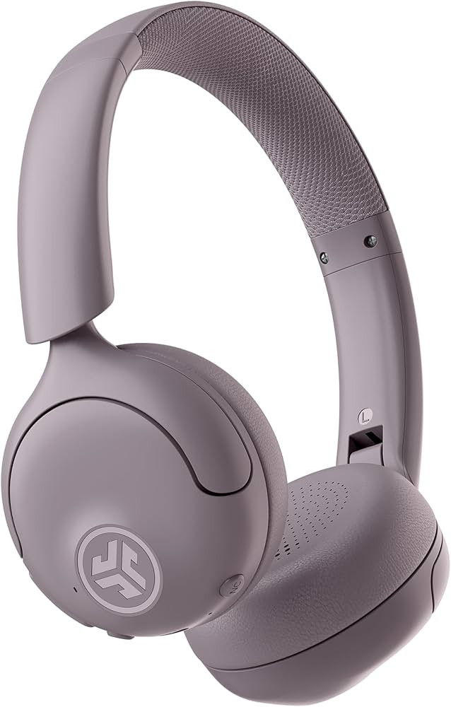 JLab Go Lux ANC Wireless Headphones, Mauve, Hybrid Active Noise Cancelling, Premium On-Ear Blueto... | Amazon (US)