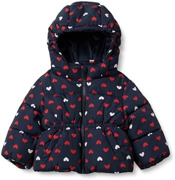 Amazon Essentials x Sofia Grainge Girls' Water-Resistant Hooded Puffer Jacket | Amazon (US)