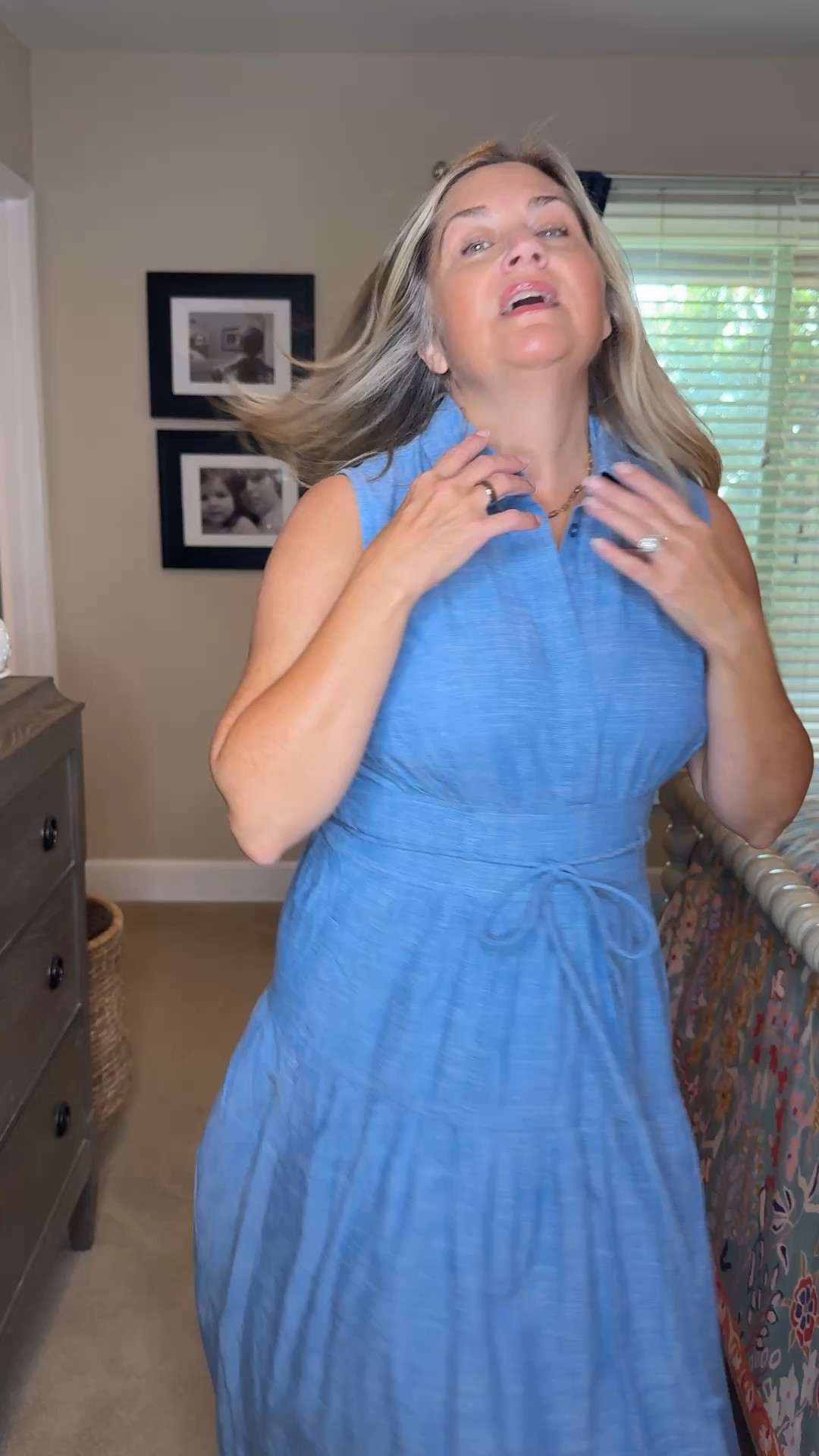 This chambray dress is perfect for this time of year. It can be worn alone when it’s hot & layered for a cooler day. And for $27 you can’t beat the price.

#LTKdayinmylife #LTKOver40 #LTKSaleAlert
