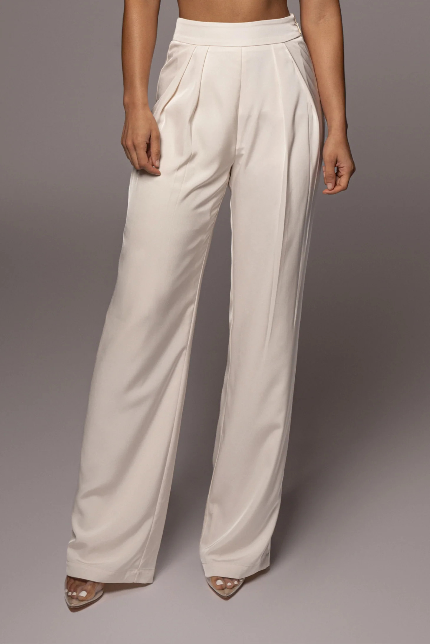 Buttercream Candice Trousers | JLUXLABEL