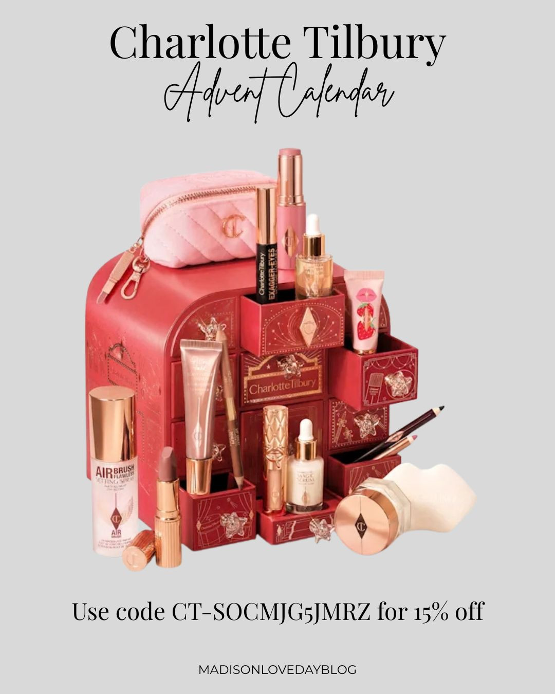 Charlotte Tilbury Advent Calendar 🩷✨ Use code CT-SOCMJG5JMRZ for 15% off  

 #LTKSeasonal #LTKSaleAlert #LTKBeauty
