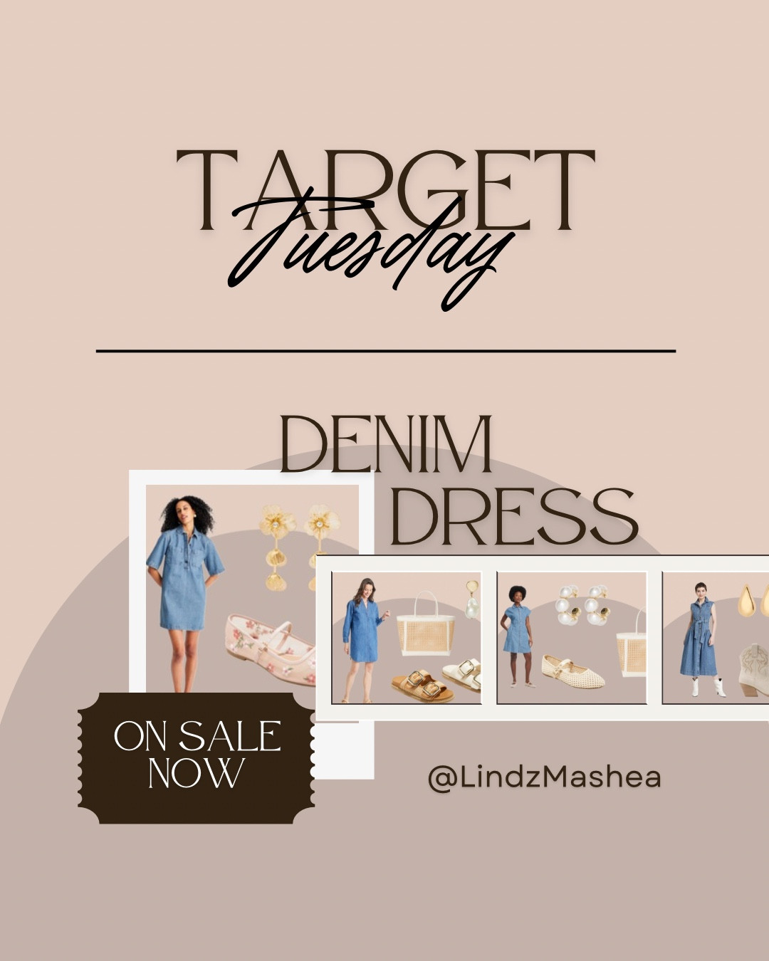 #targettuesday : Denim Dress Edition
From classroom to casual brunches to a night out, a denim dress is the ultimate closet staple! Whether you're styling it with sneakers for a laid-back vibe or elevating it with heels and statement accessories, denim is effortlessly chic and versatile.
+ Ways to Style:
Spring Ready - Add a woven tote and some floral spring
ballet flats for a seasonal feel.
Casual Chic - Keep it comfy with fun sneakers and a cute
crossbody bag.
Polished & Professional- pair with some ballet flats or loafers, add a cardigan for a put together classroom style.
• Edgy Vibes - Layer with a leather jacket and ankle boots for a bold statement.
Western Cool - Pair with cowboy boots and a belt for a
trendy, Southern-inspired look.
Which style is your favorite? Drop a in the comments if
you're rocking denim this season or needs links! #denimstyle #fashioninspo #womensfashion #casualchic #styletips #teacherstyle #teacherfashion #teacheroutfit #denimdress #springstyle #springfashion #springoutfit #target #targetstyle #targetfashion #targetoutfit #targetoutfitideas

#LTKSpringSale #LTKStyleTip #LTKFindsUnder50