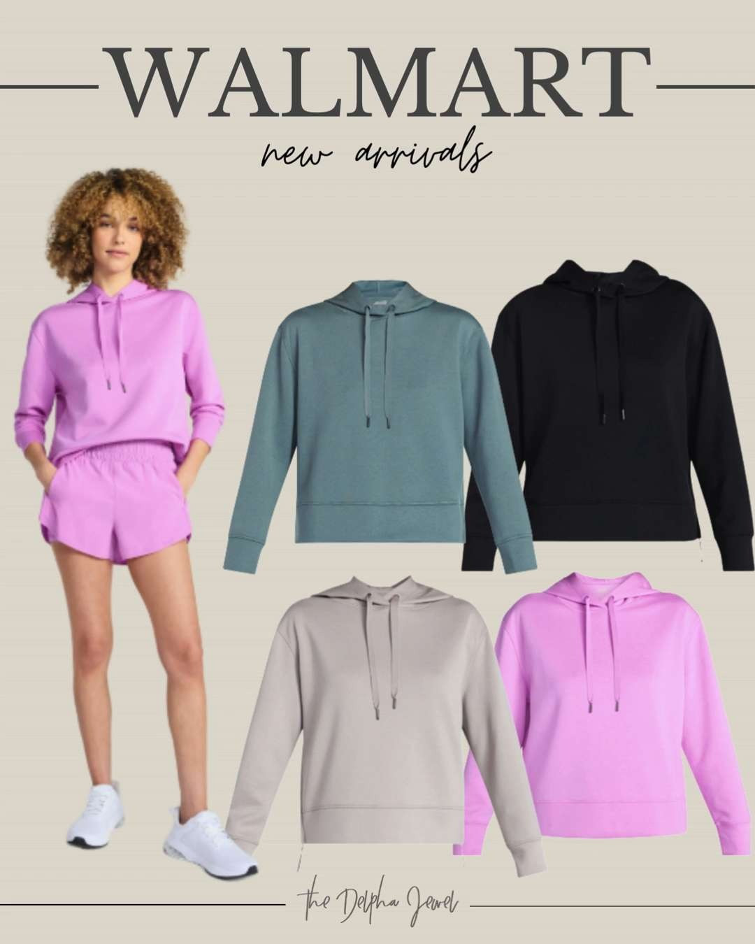 New hooded pullovers from Walmart! 

 #LTKActive #LTKOver40 #LTKMidsize