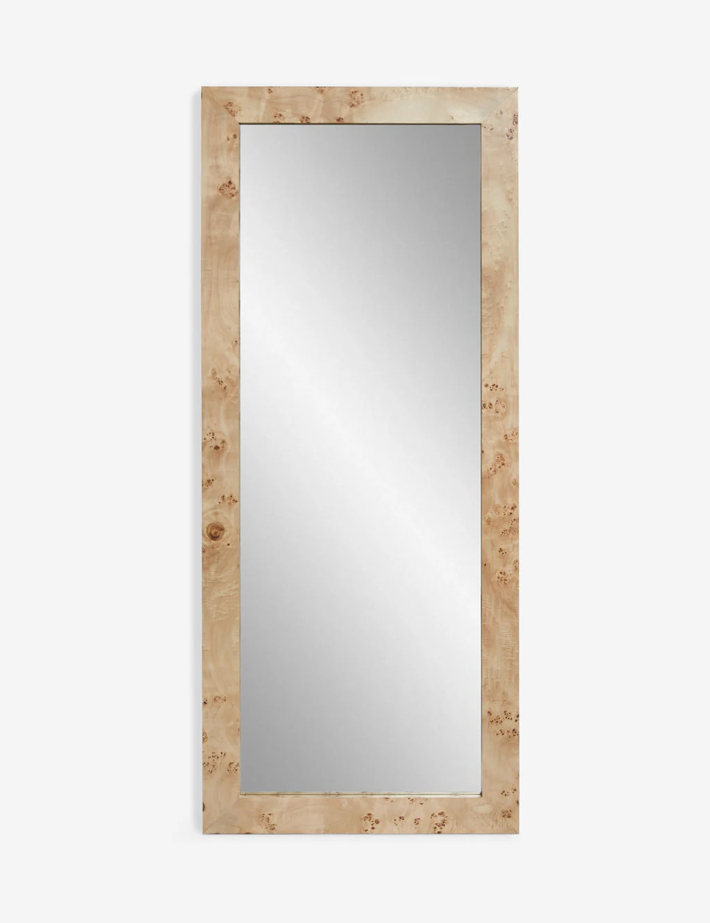 Bree Burl Wood Floor Mirror | Lulu and Georgia 