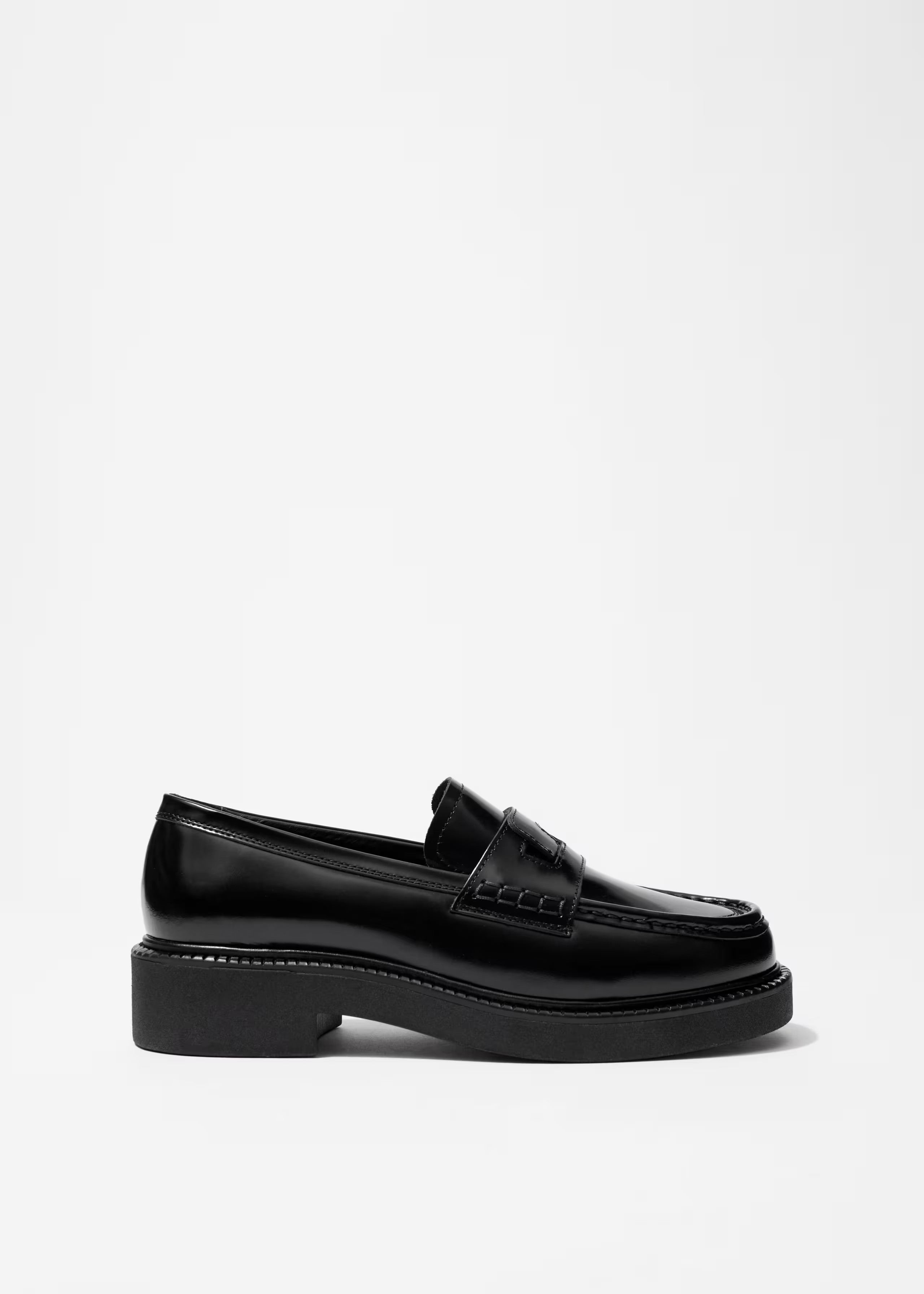 Chunky Leather Loafers - Black - Shoes - & Other Stories GB | & Other Stories UK