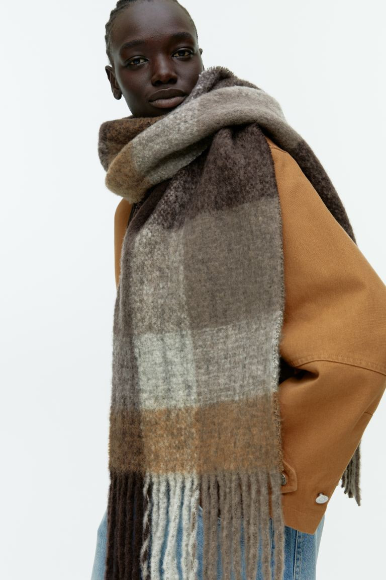 Wool Blend Scarf | H&M (UK, MY, IN, SG, PH, TW, HK)