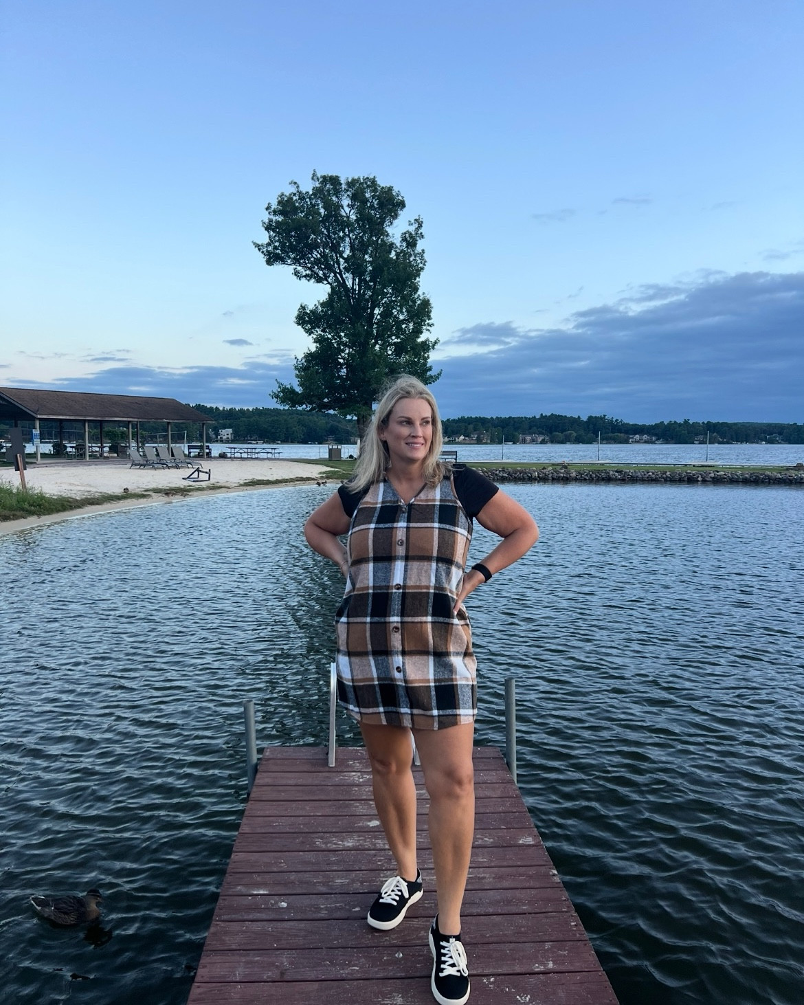 Last call for summer vibes — fall starts tomorrow!

Fall outfit #minidress #falloutfit #plaid

#LTKSeasonal #LTKFindsUnder50