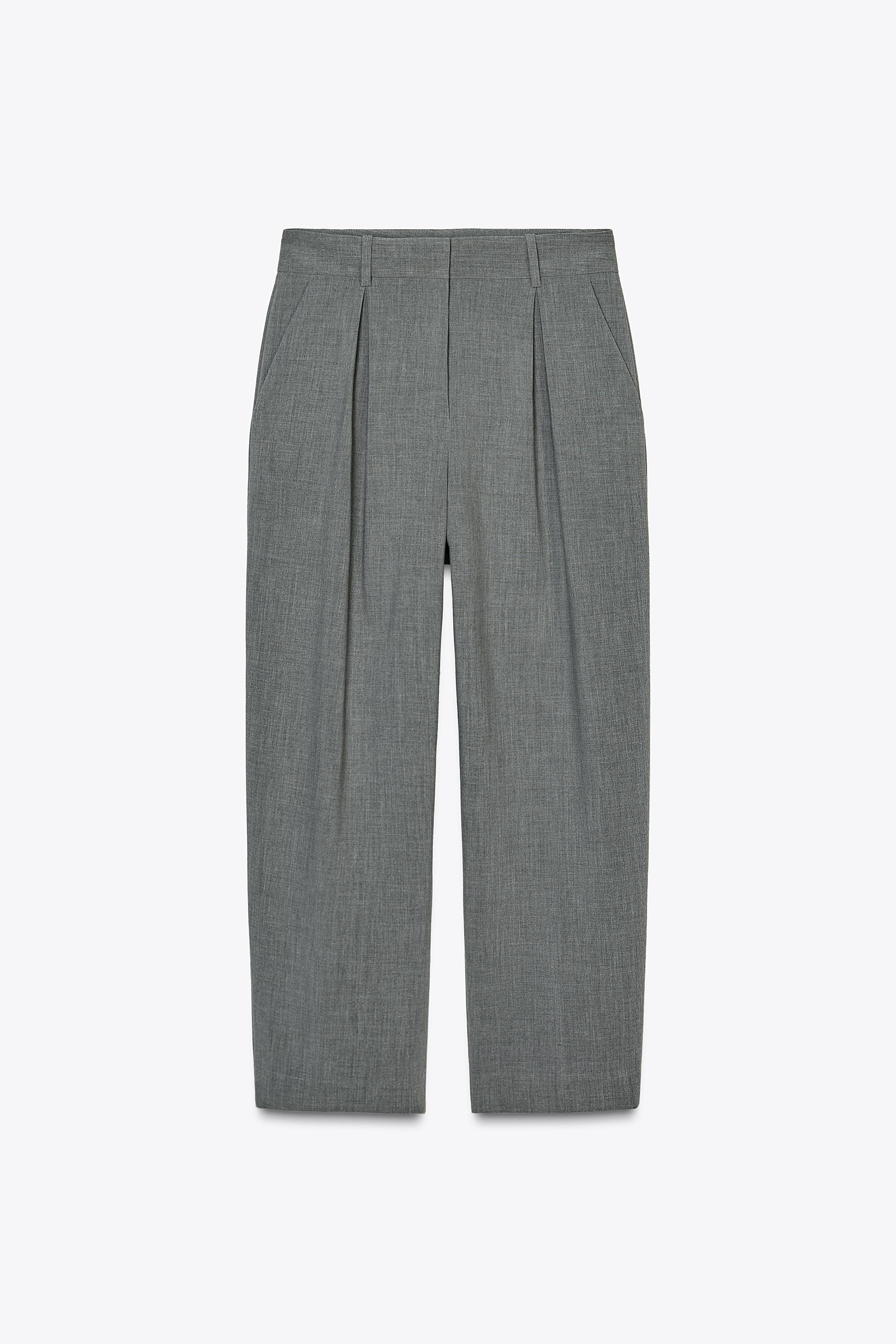 PLEATED CHINO PANTS | Zara US
