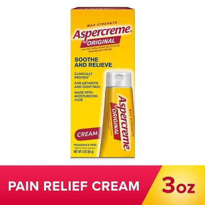 Aspercreme Aloe Odor Free Pain Relieving Crème - 3oz | Target