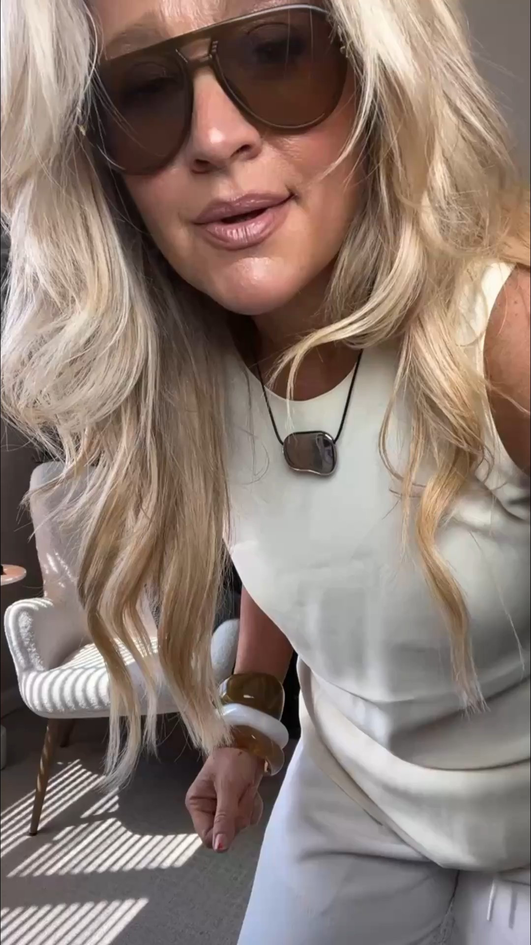  ✨Tap the bell and ❤️ for over 40 fashion, midlife style, midsize fashion and luxury looks for less. 

These outfit ideas are tailored for midlife, midsize women who want to feel stylish, confident, and comfortable:

1. Work or Creative Office Setting
Style it with:

Tailored white or oatmeal blazer

Neutral block heels or sleek loafers

Minimal gold jewelry

Structured tote

The butter yellow adds a soft pop of color while the satin texture keeps the look polished—great for creative meetings or casual corporate settings.

2. Brunch with Friends
Style it with:

Light denim jacket over your shoulders

Espadrille wedges

Woven tote

Gold hoop earrings & soft waves

Chic and easygoing, this look gives effortless style with just enough shine for sunny mornings.

3. Outdoor Summer Concert or Market
Style it with:

Flat leather sandals

Crossbody bag

Raffia hat or sunglasses

Stacked bangles

The loose silhouette is perfect for walking, dancing, or browsing stalls while staying cool and comfortable.

4. Vacation Dinner by the Water
Style it with:

Neutral strappy block heels

Statement earrings

Linen wrap or scarf

Beachy waves or a low bun

The satin glows in golden hour light—ideal for al fresco dining or a coastal sunset stroll.

5. Date Night or Casual Dinner Party
Style it with:

Sheer kimono-style duster or printed lightweight cardigan

Kitten heels or embellished slides

Delicate layered necklaces

Warm-toned lipstick

Romantic, relaxed, and just elevated enough to make you feel special without overdoing it.

👑"Helping you look good, feel good!" - Lindsey Denver


Over 40 mom, over 50, midlife, midsize fashion, size 10, size 12, size 8, ootd, perimenopause, gen X, body confidence, over 45, outfit inspiration, mom outfit 

#LTKStyleTip #LTKMidsize #LTKOver40