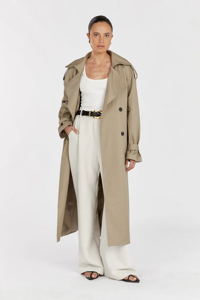 CAMERON MOSS TRENCH COAT | DISSH