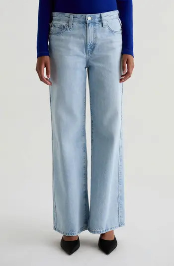 Saige Mid Rise Wide Leg Jeans | Nordstrom