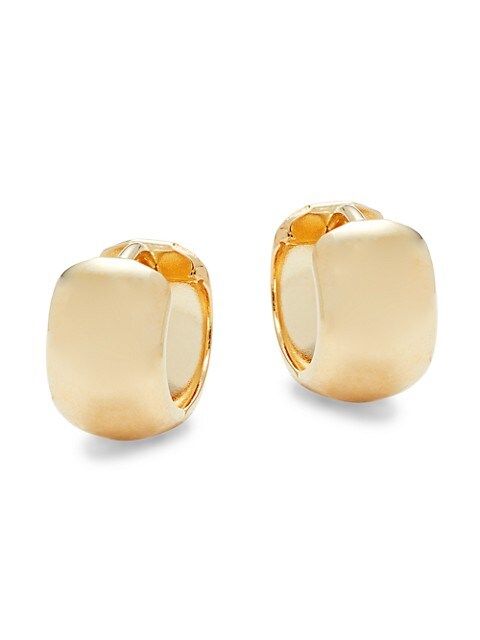 14K Yellow Gold Huggie Earrings | Saks Fifth Avenue OFF 5TH (Pmt risk)