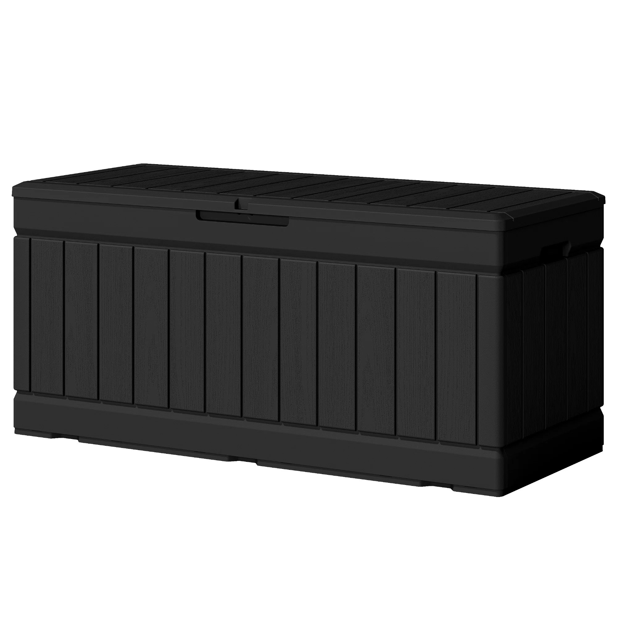 Patiowell 82 Gallons Water Resistant Resin Lockable Deck Box & Reviews | Wayfair | Wayfair North America