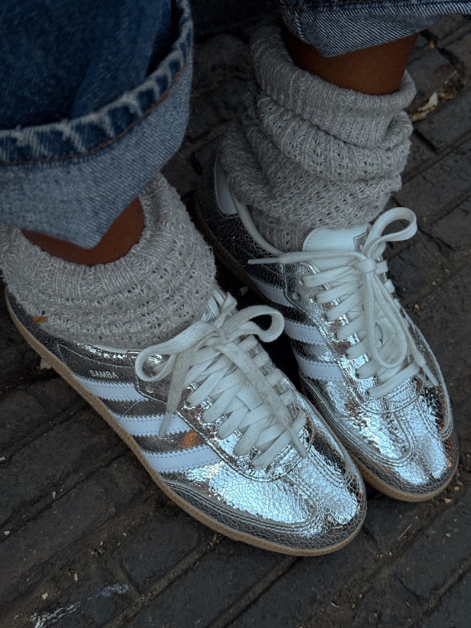 Fresh sneaker x sock combo. 