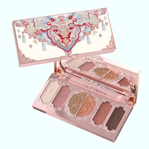 Flower Knows - Butterfly Cloud Collar Embossed Six-Color Makeup Palette - 01 | YesStyle Global